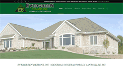 Desktop Screenshot of evergreen-designs-inc.com