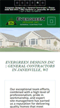 Mobile Screenshot of evergreen-designs-inc.com